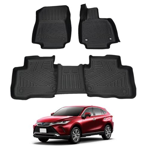 PANICO 新型 トヨタ ハリアー 80系 フロアマット車種専用 TOYOTA HARRIER 80 3D立体カーマット 防水 TPE材質 保護マット 耐汚れ 耐摩擦 内装 カスタムパーツ インテリア アクセサリー 簡単取付as