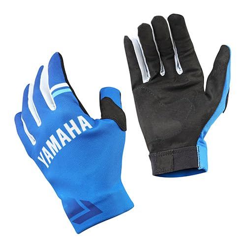 新品 ヤマハ発動機(Yamaha) OFFライディンググローブ MY4001 ブルー Lサイズ Q6F-DFR-Y00-00L 8,013円