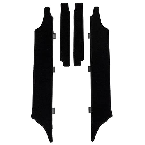 FJCRAFT 【T82】 トヨタ 互換品 ノア/ヴォクシー 90系 ワイドサイドステップ サイドステップ ステップマット 汚れ防止 キズ防止 擦れ防止 日本製 カーフィール加工 (エクセレント・ブラック)as