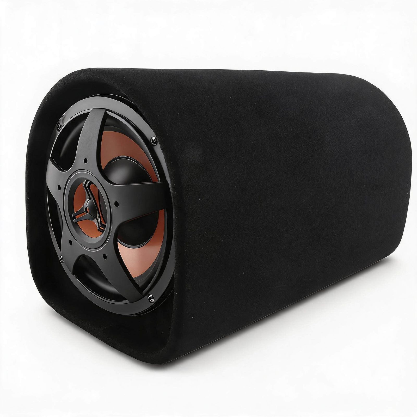 新品 Acogedor 車のサブウーファー 強力な低音サウンドアンプ オーディオ変更用 車愛好家に適合 ブラック 16.9x9.8x9.4インチ