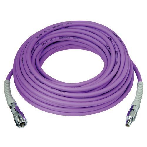 新品 HiKOKI(ハイコーキ) エコエンビエアホース ワンタッチロックカプラ付 30m 内径8.5mm パージプラグ付 0088-5046
