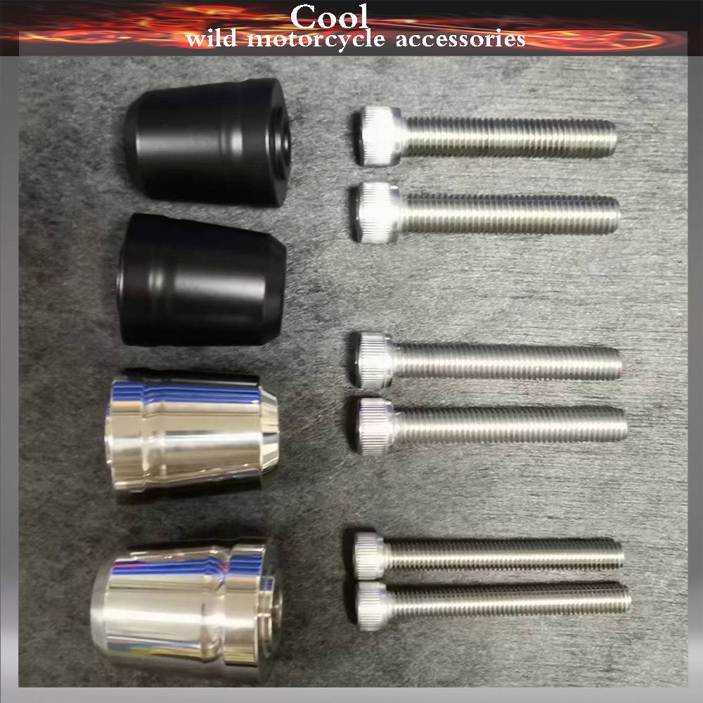 BMW G310GS/G310R/C400X/C400GT HP2/HP4/RナインT用 ステンレスハンドルバーグリップバーエンドキャップ