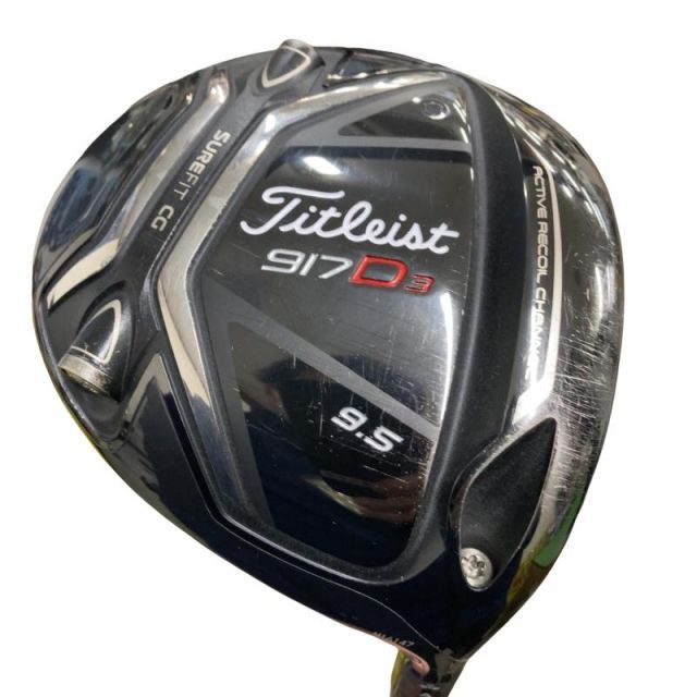 【中古】 タイトリスト 917 D3 9.5° ドライバー DR Diamana BF70 (フレックスS) メンズ 男性用 右利き 右用 Cランク ゴルフクラブ