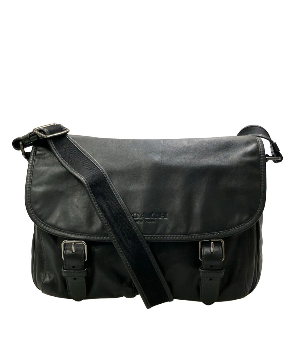 コーチ ショルダーバッグ メッセンジャーバッグ 斜め掛け レザー レディース COACH