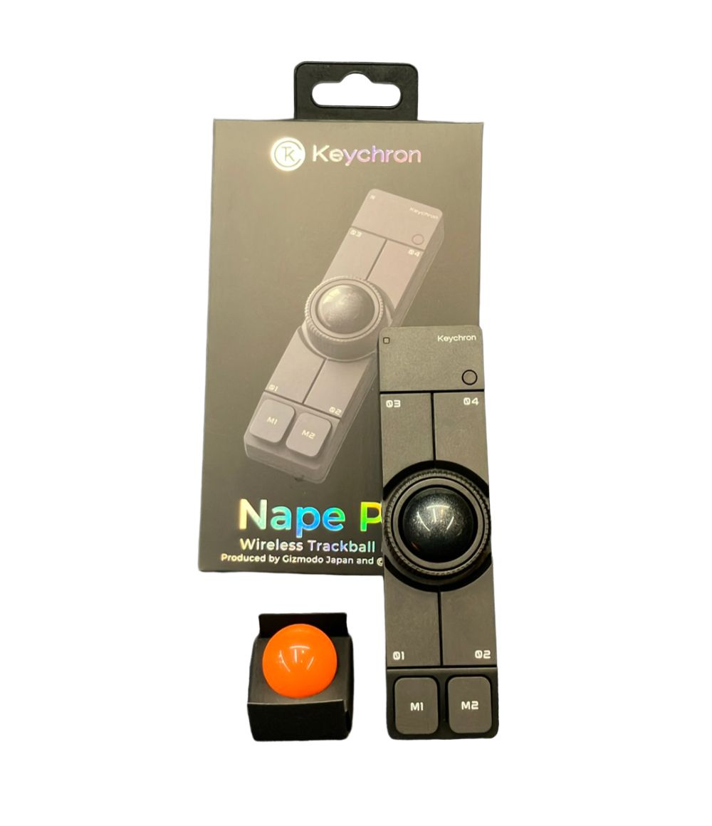 キークロン マウス Nape Pro ワイヤレストラックボールマウス NP-2
