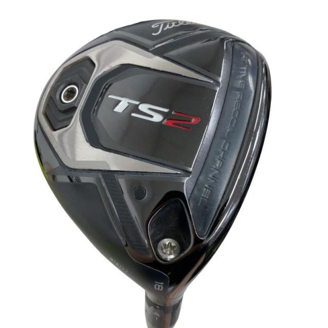 【中古】 タイトリスト TS2 18° フェアウェイウッド FW Titleist Speeder 519 EVOLUTION (フレックスS) メンズ 男性用 右利き 右用 Cランク ゴルフクラブ