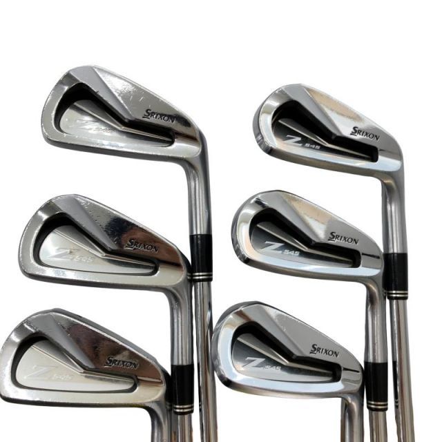 【中古】 ダンロップ SRIXON Z545 6S アイアンセット IR NS PRO 980GH D.S.T (フレックスS) メンズ 男性用 右利き 右用 Cランク ゴルフクラブ