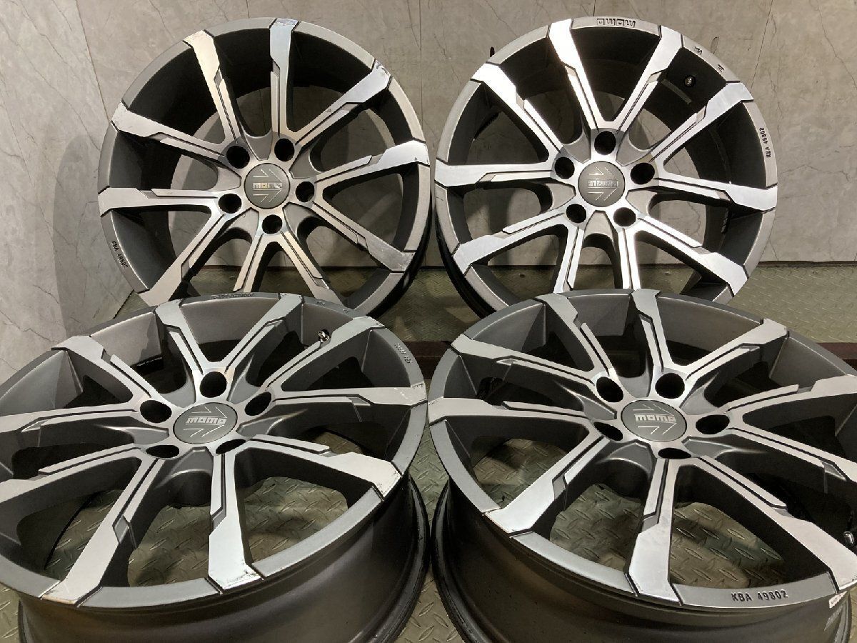 MOMO Quantum EVO モモ クアンタム エボ 18インチ 4本 8J5HPCD120+30 BMW/5シリーズツーリング/7シリーズ等　(MHD675)