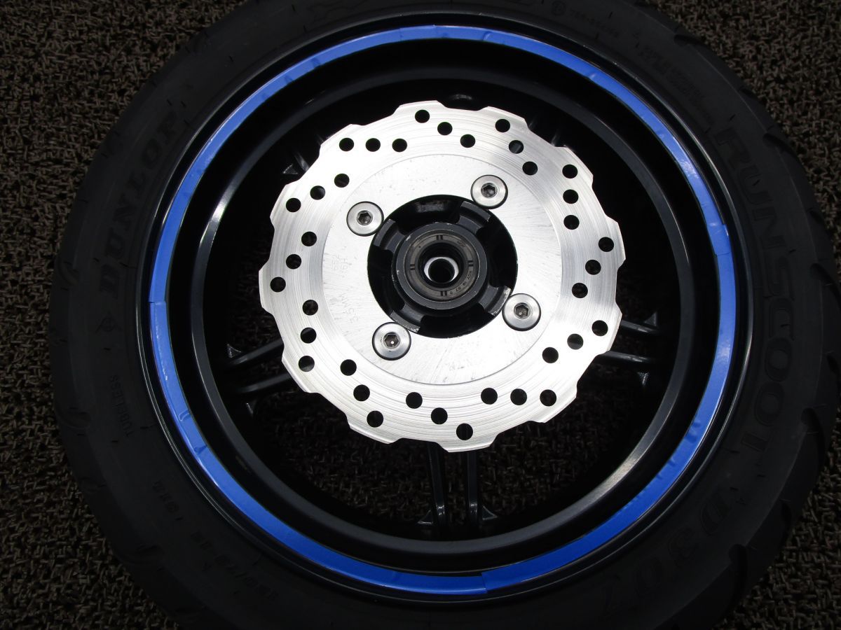 Z125プロ リアホイール ディスク □C922！BR125H カワサキ 【 AX125AE 】 PRO FI インジェクション 動画有 22,010円