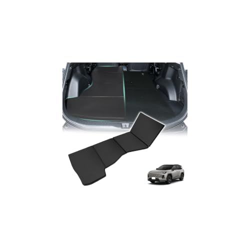 Virauto トヨタに適合 RAV4 60系 車中泊 マット 2025年12月? HV・PHEV対応 助手席用 折りたたみ式 1枚 | 展開180×67cm 収納70×45cm 防水PVC 高密度EPE 段差軽減 空気入れ不要 ベッドキット 耐摩耗 素早ts