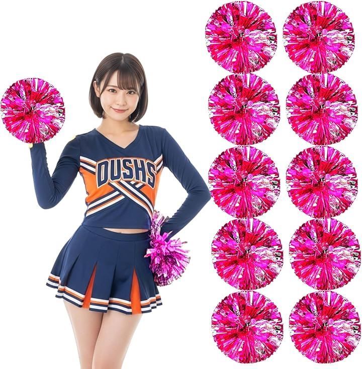bath＆bath ポンポン チア ダンス チアリーダー 20個セット 10人分