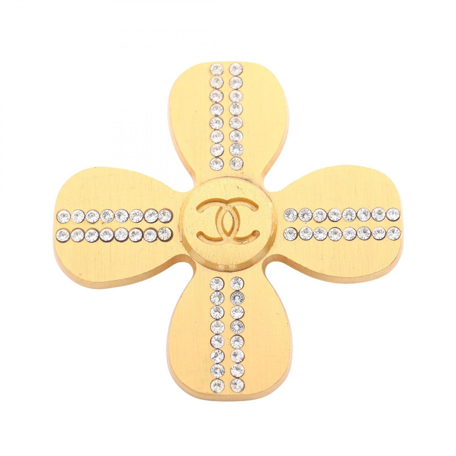 シャネル CHANEL ブローチ ココマーク GP（ゴールドメッキ） ブローチ レディース Used A