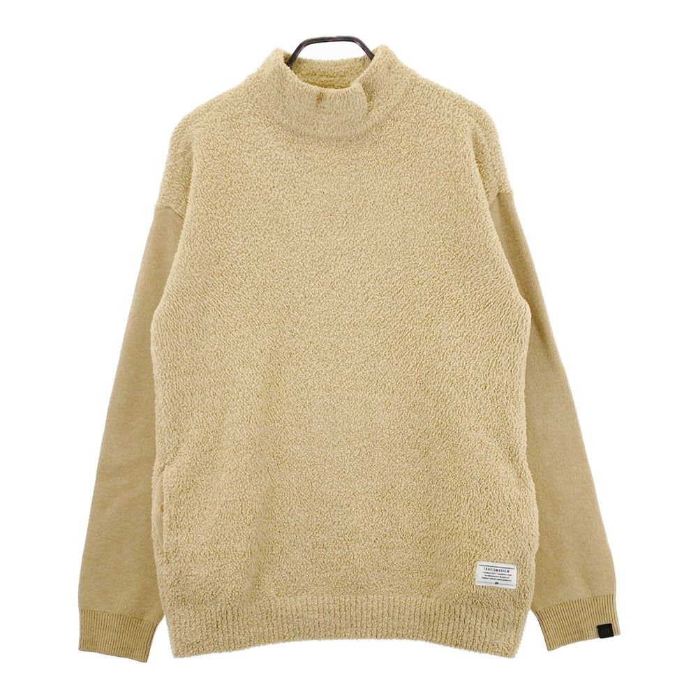 サイズ：XL TRAVIS MATHEW トラビスマシュー ハイネック 長袖ニットセーター ベージュ系 [240101663223] ゴルフウェア メンズ ストスト