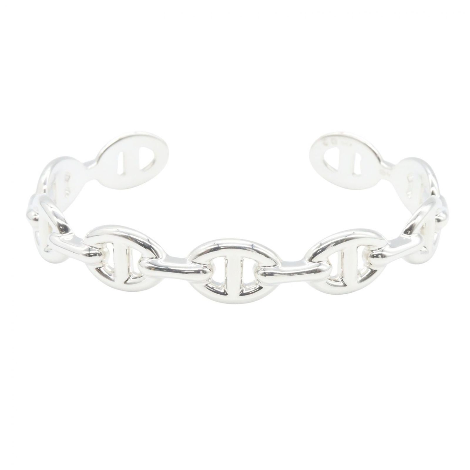 HERMES エルメス シェーヌダンクル アンシェネ バングル MM バングル 91,190円