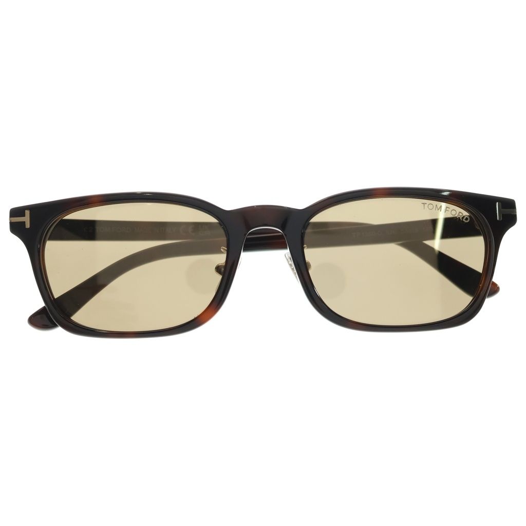 TOM FORD (トムフォード) アジアンフィット スクエアフレーム カラーレンズ サングラス メガネ ブラウン TF1350-D 20,798円
