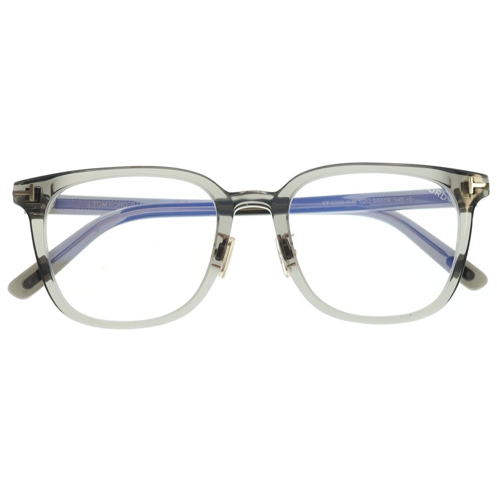 TOM FORD (トムフォード) アジアンフィット スクエアフレーム クリアレンズ サングラス メガネ ブラック TF5998-K-B 16,323円