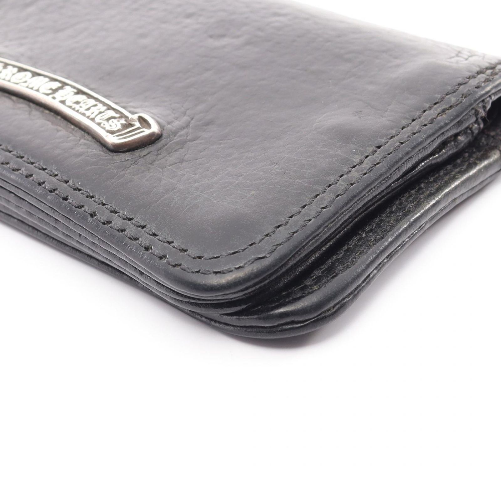 CHROME HEARTS クロムハーツ CARD CASE 2 SCROLL LABEL カードケース