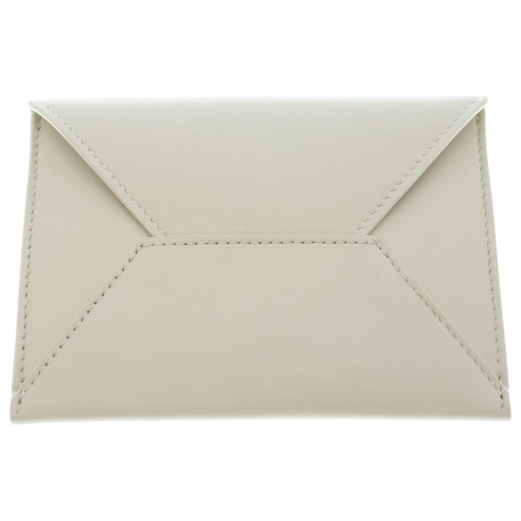 BOTTEGA VENETA (ボッテガヴェネタ) エンベロープカードケース 封筒型 アイボリー レザー 23,760円