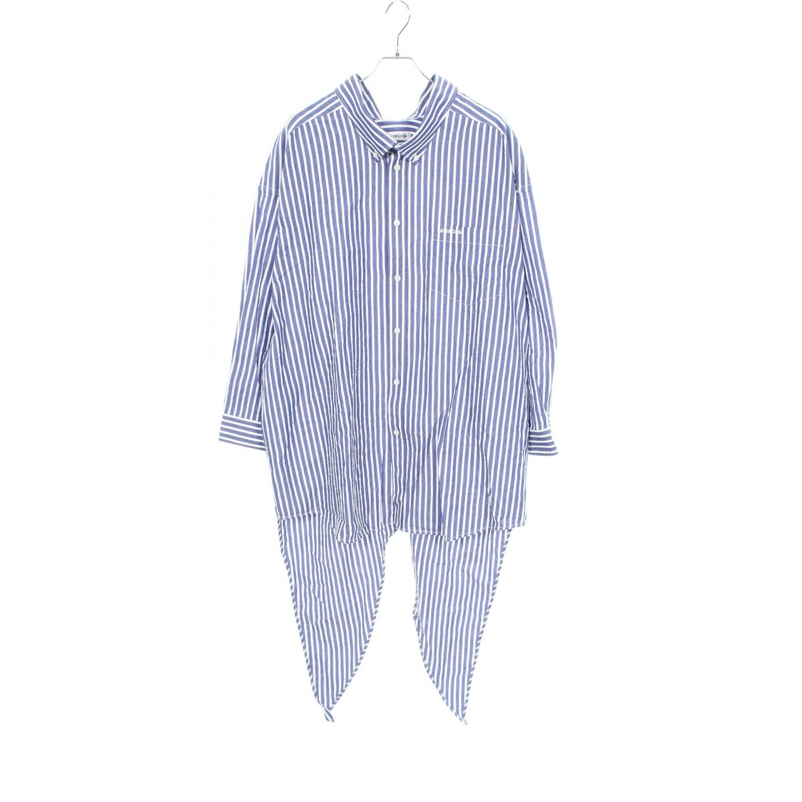 BALENCIAGA バレンシアガ ロゴ刺繍 オーバーサイズ ストライプ その他トップス 36,920円