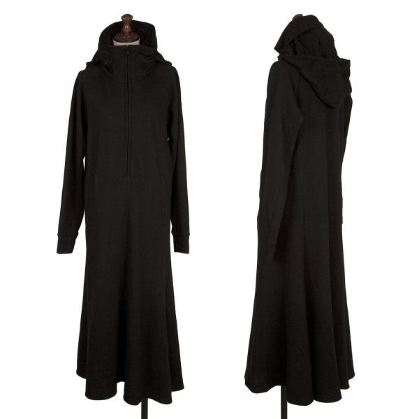 ヨウジヤマモト プリュスノアール NV-K01-196 ニット ヨウジヤマモト ノアールYohji Yamamoto NOIR ウール混フード収納