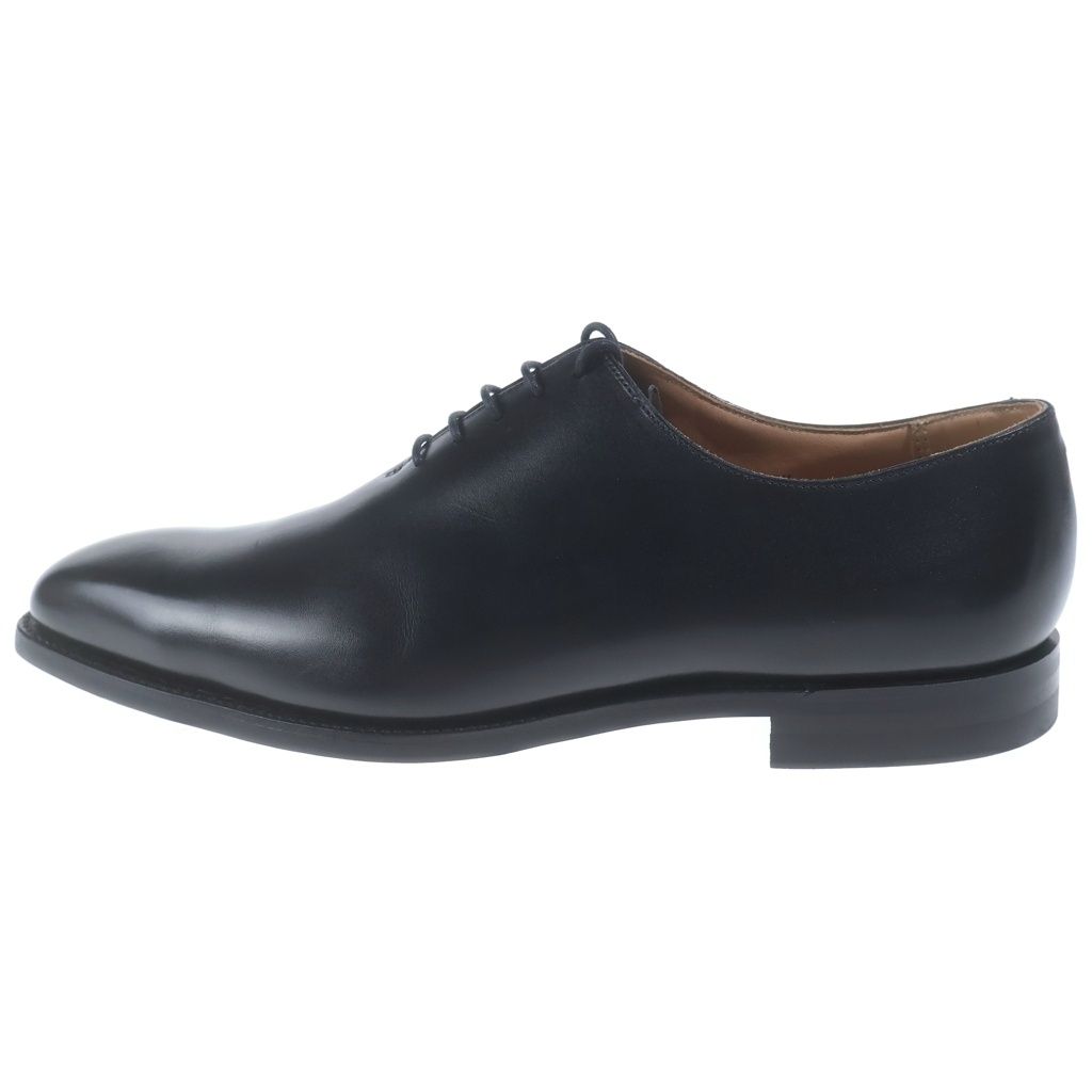 Crockett&Jones (クロケットアンドジョーンズ) ALEX アレックス ホールカット ハラム コノート ケント ストレートチップ ローファー 革靴 ブラック 25119A-C01S1