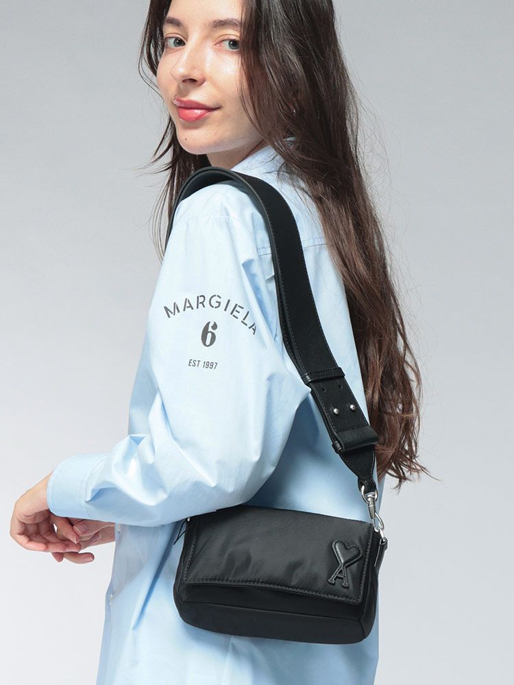 AMI PARIS (アミパリス) レディース ショルダー バッグ MARCEL LUNCH BOX