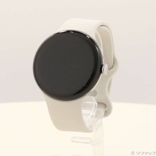 ソフマップ 〔展示品〕 Google Pixel Watch 3 45mm(WiFi) Polished Silver アルミケース／Porcelain アクティブバンド GA05736-US【262】 19,741円