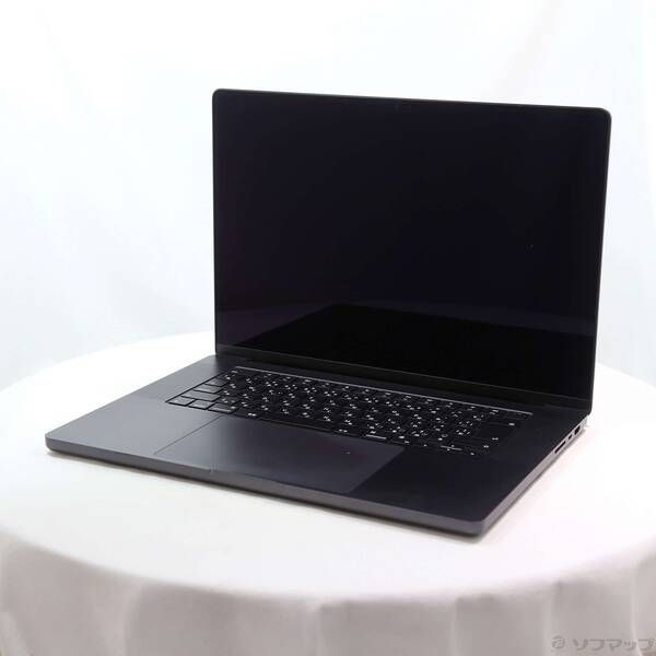 ソフマップ 〔中古品〕 MacBook Pro 16.2-inch Late-2024 MX2X3J／A Apple M4 Pro 14コアCPU_20コアGPU 24GB SSD512GB スペースブラック 〔26.1 Tahoe〕【258】