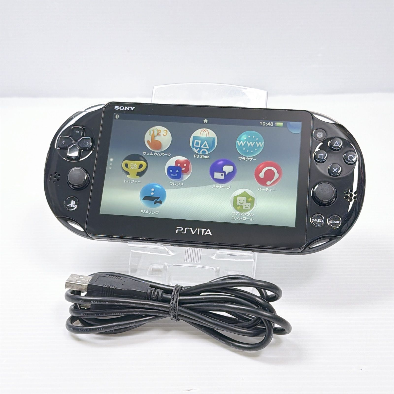 PSVITA PCH 2000 Black PlayStation Vita FW3.74 Playable Set Operation Confirmed Sony PlayStation PSVITA Control Number M2156