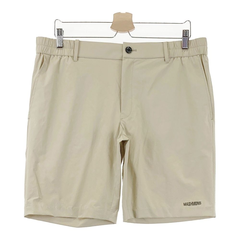サイズ：XL MASHMONS マシュモンズ MAS-7059 ハーフパンツ ベージュ系 [240101758614] ゴルフウェア メンズ ストスト