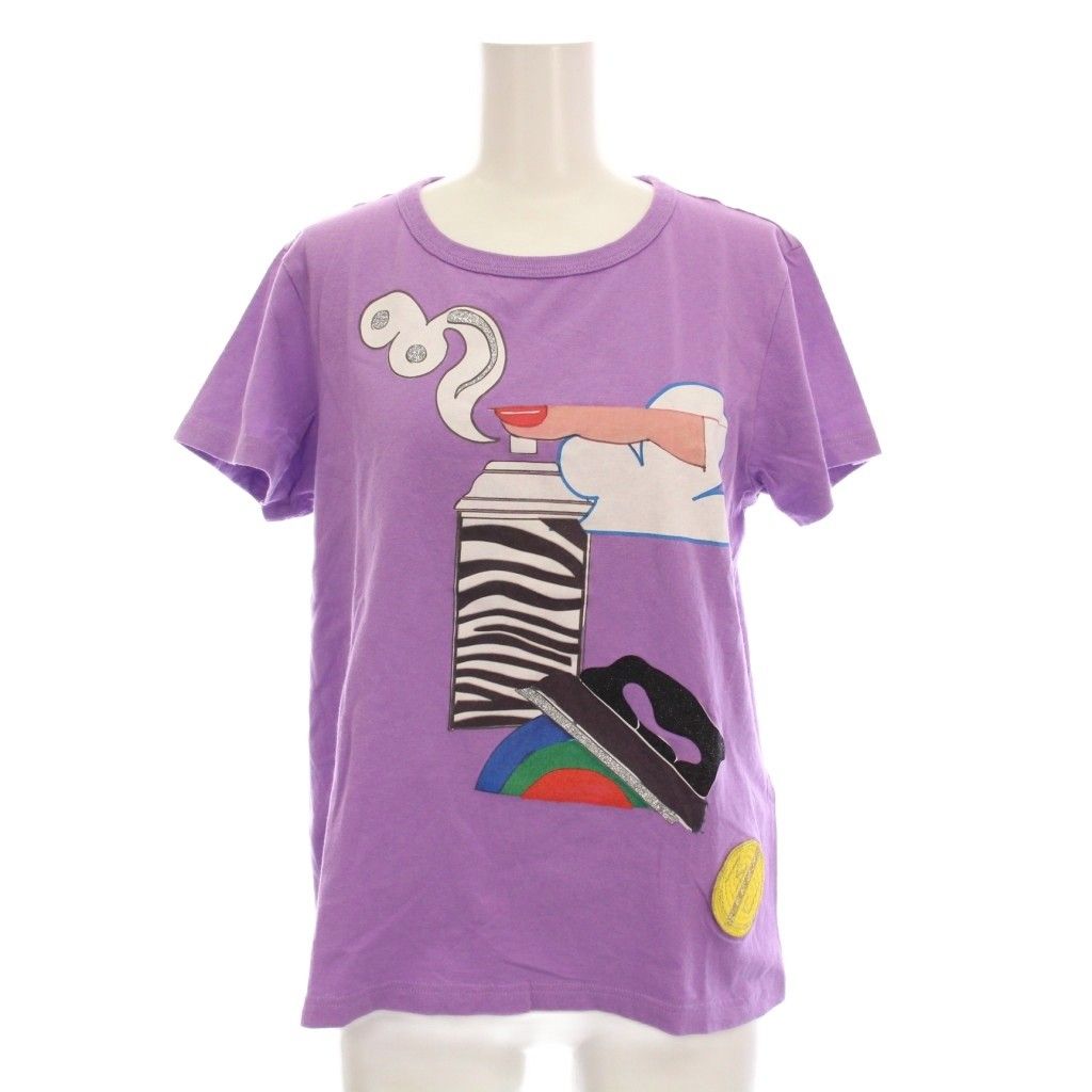 マークジェイコブス MARC JACOBS Tシャツ カットソー プリント 半袖 S