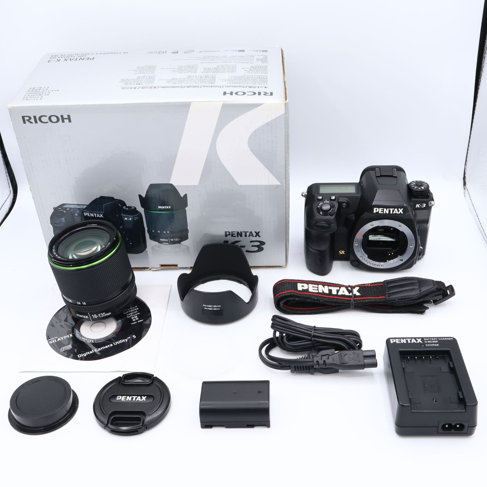 PENTAX ペンタックス デジタル一眼レフカメラ K-3 18-135WR レンズキット #260810_4836759