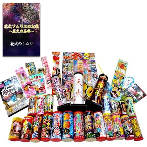 花火 たっぷり遊びたい方に 手持ち 噴出 打上 ナイアガラ メガコンプリートセット花火ソムリエ石井 遊び方ガイドブック付