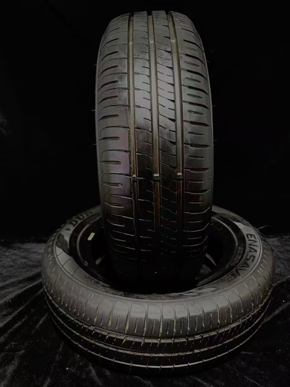 24年製　中古タイヤ2本セット　ダンロップ　195/65R15 91H 8分山　サマータイヤ　T-50