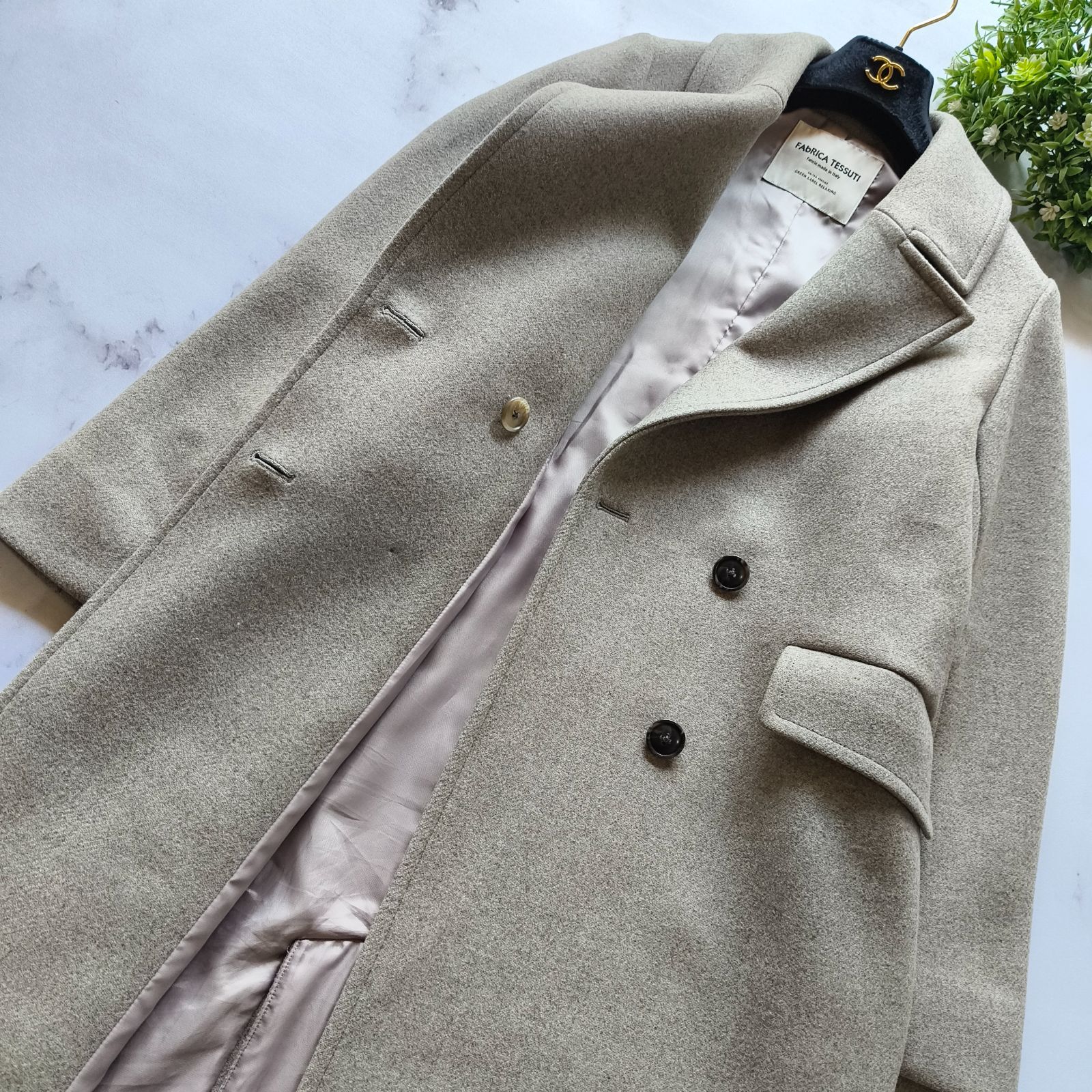 UNITED ARROWS　FABRICA TESSUTI チェスターコート ユナイテッドアローズ FAbRICA TESSUTI チェスターコート ロング