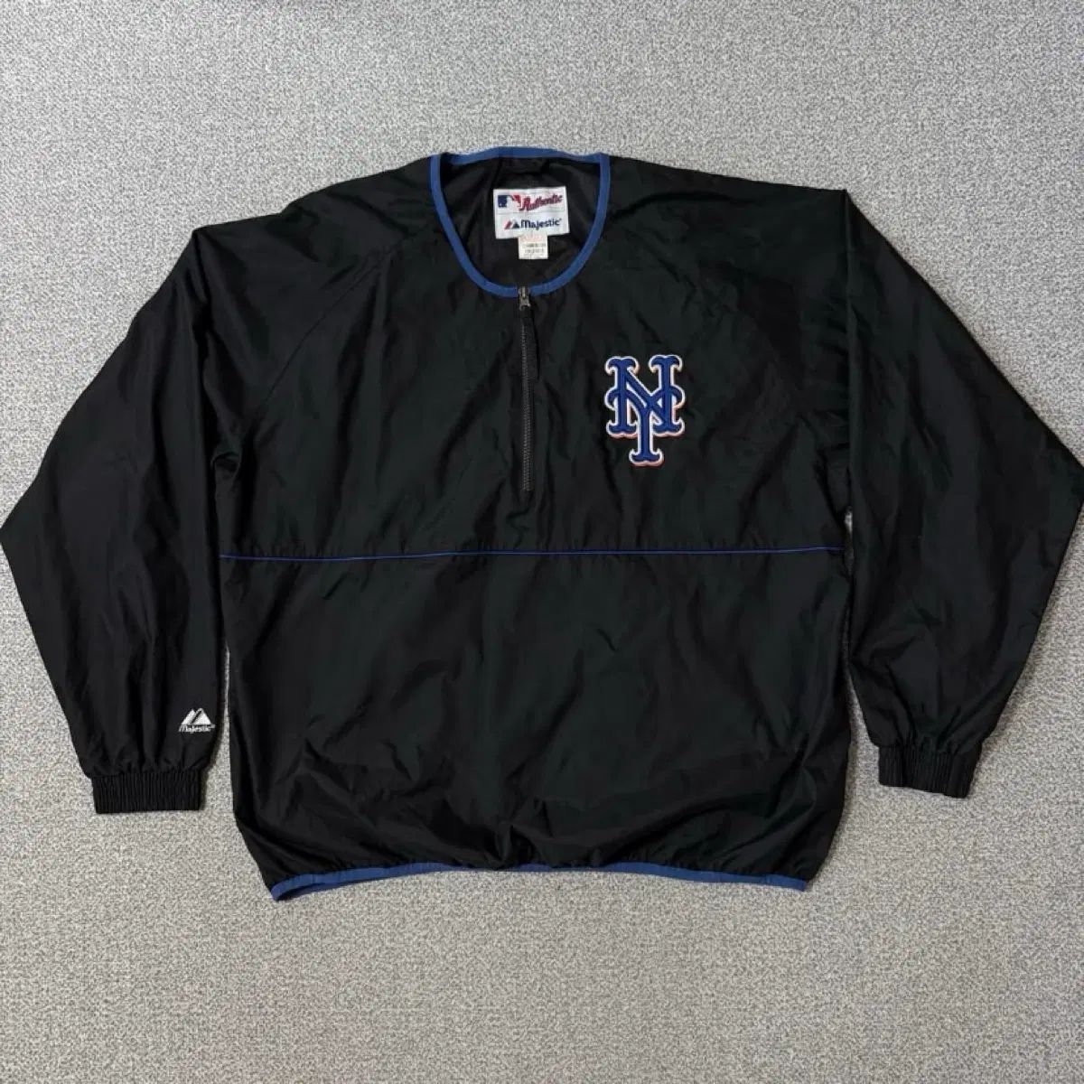 90s マジェスティック MLB NEW YORK METS アノラック ウィンドブレーカー