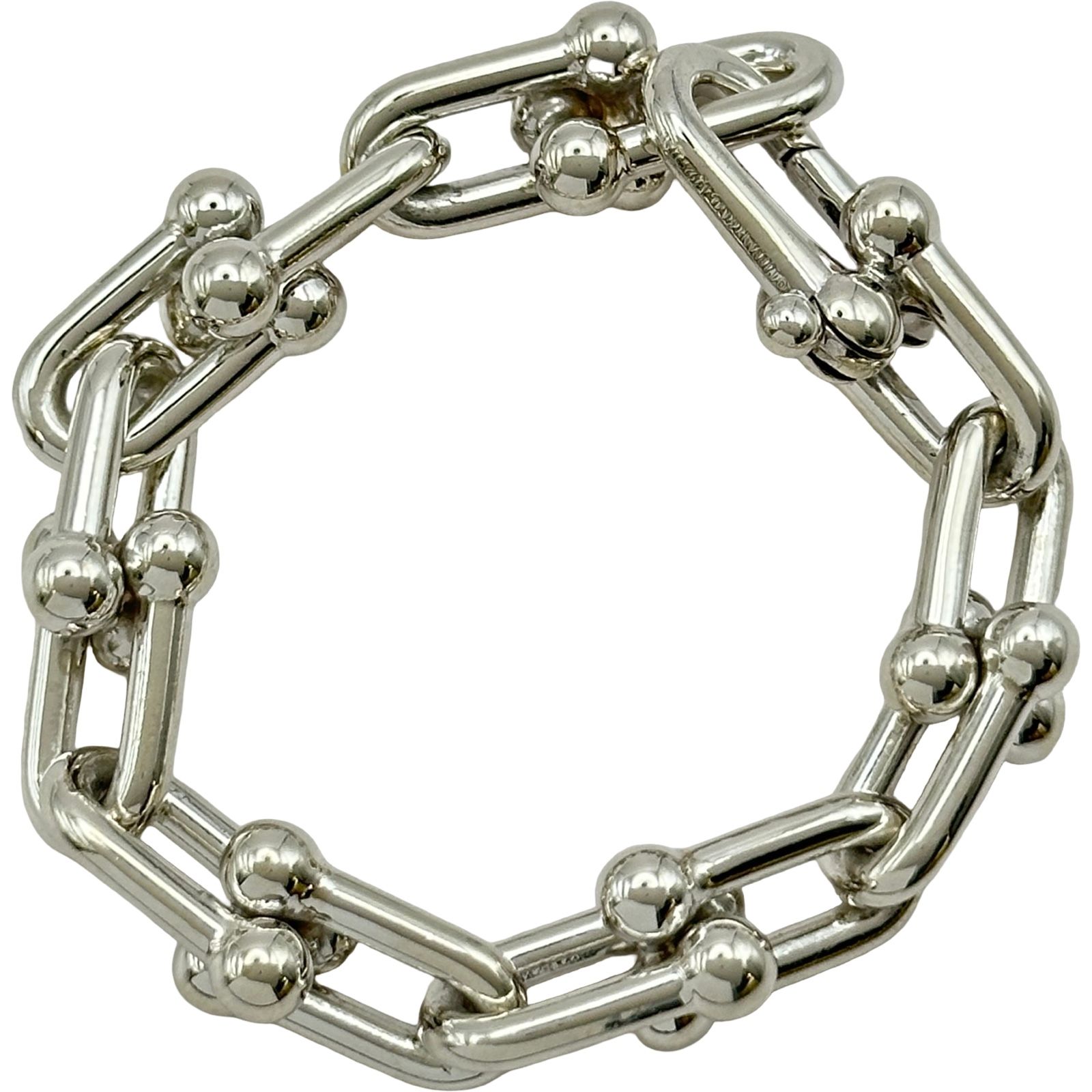 ティファニー TIFFANY＆CO ハードウェアブレス ラージリング シルバー Ag925 ジュエリー
