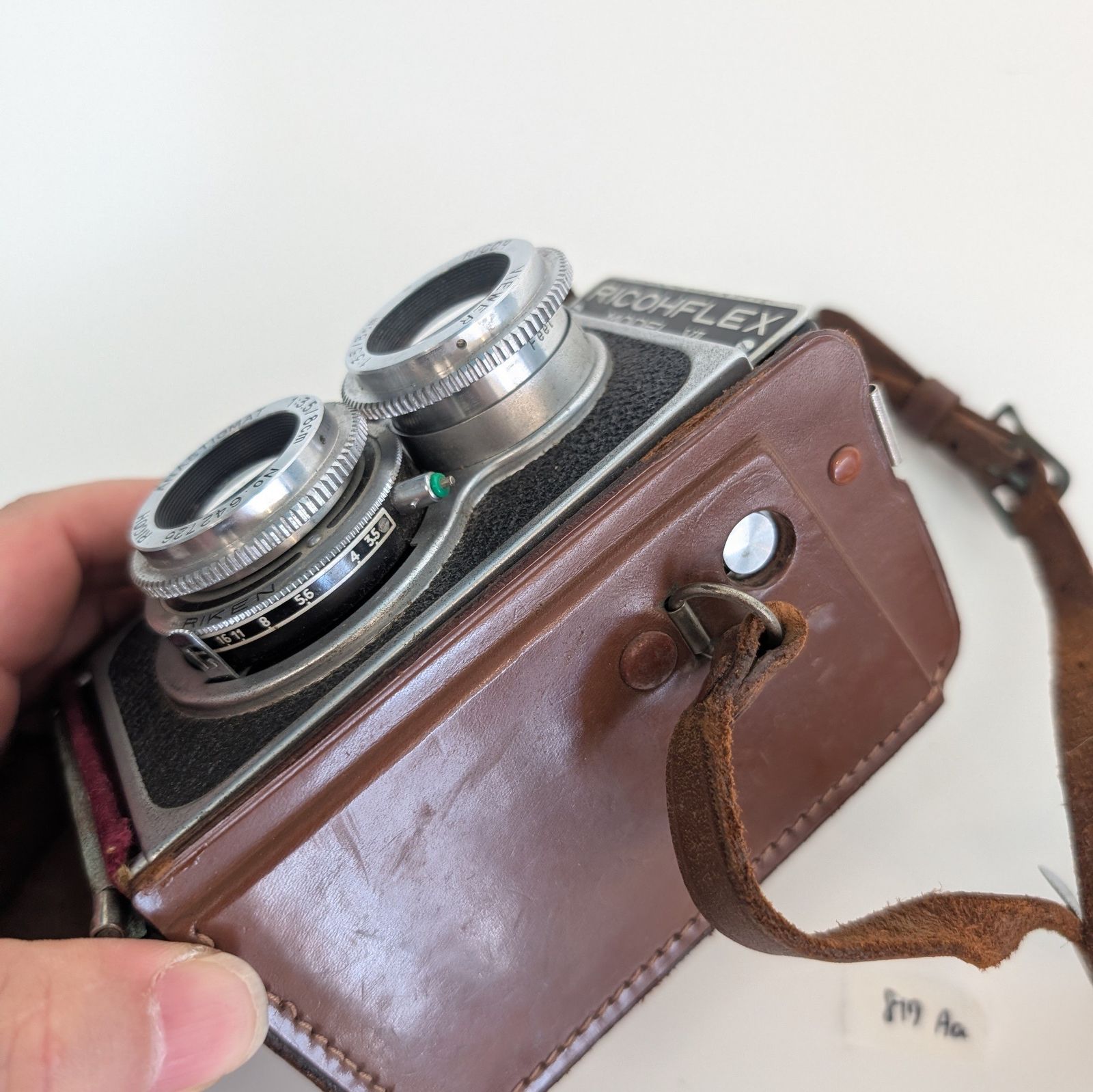 RICOHFLEX MODEL VII 二眼レフカメラ 革ケース・ストラップ付 レトロ