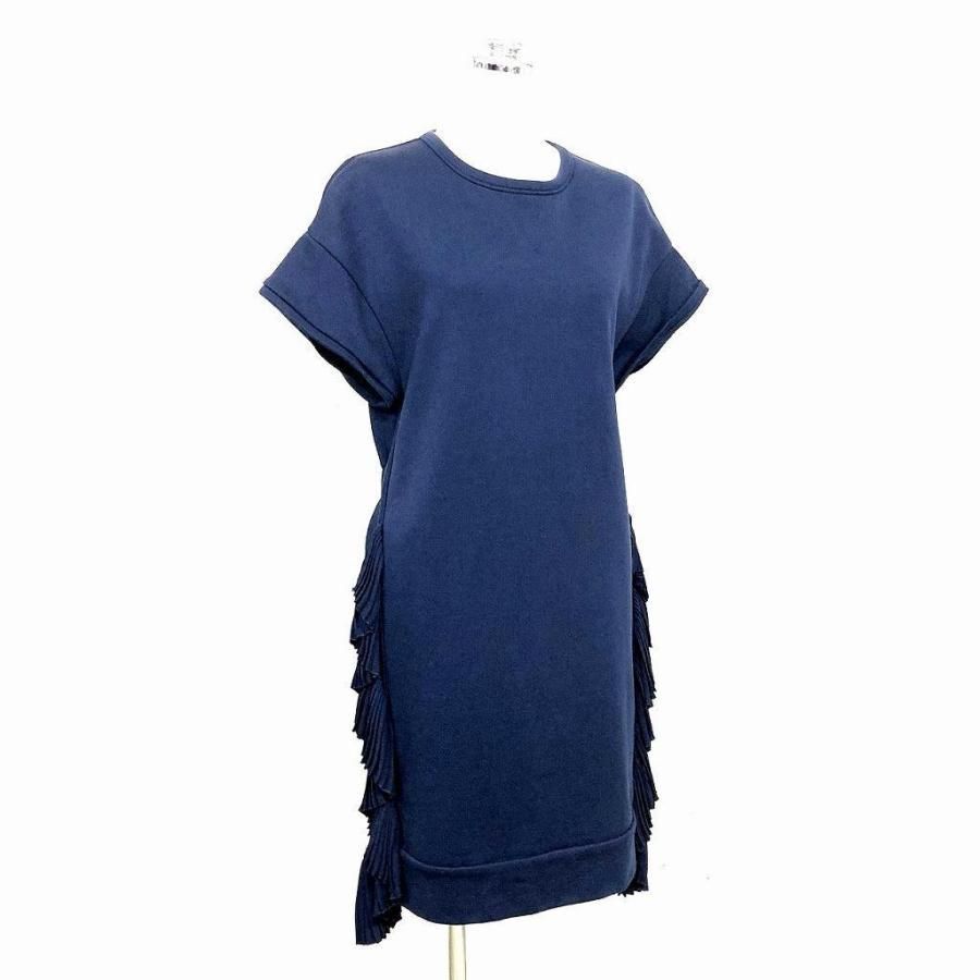 新品】N°21（ヌメロ ヴェントゥーノ）ワンピース 38 ネイビー /03023 13,500円