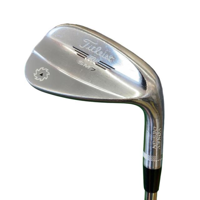 【中古】 タイトリスト VOKEY SPIN MILLED SM7 ツアークロム 50°/08°F ウェッジ WG Dynamic Gold (フレックスS) メンズ 男性用 右利き 右用 Cランク ゴルフクラブ