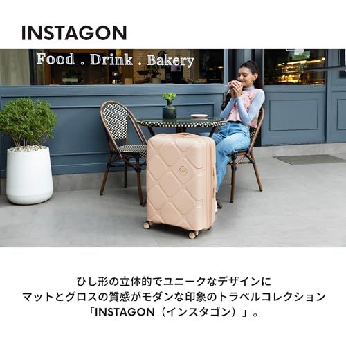 [アメリカンツーリスター] スーツケース キャリーケース インスタゴン INSTAGON スピナー81 LLサイズ エキスパンダブル機能付 軽量 大容量 ソフトケース TSAロック 123(139) L 81cm 5kg 新モデル・ダークグレー