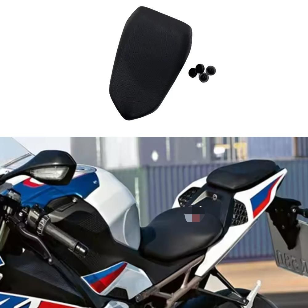 S1000RR 2019-2024年 リアシート タンデムシート 後部座席 パッセンジャーシート ブラック バイク用 交換用 リア周辺アクセント