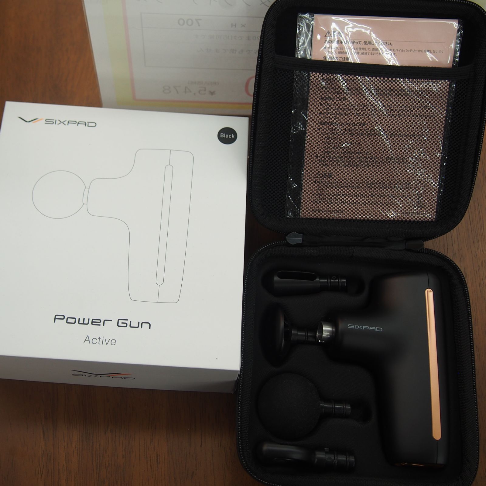 SIXPAD　シックスパッド　Power Gun Active　パワーガン　アクティブ　SE-BW-03A　ブラック　エキスパート藤沢辻堂店