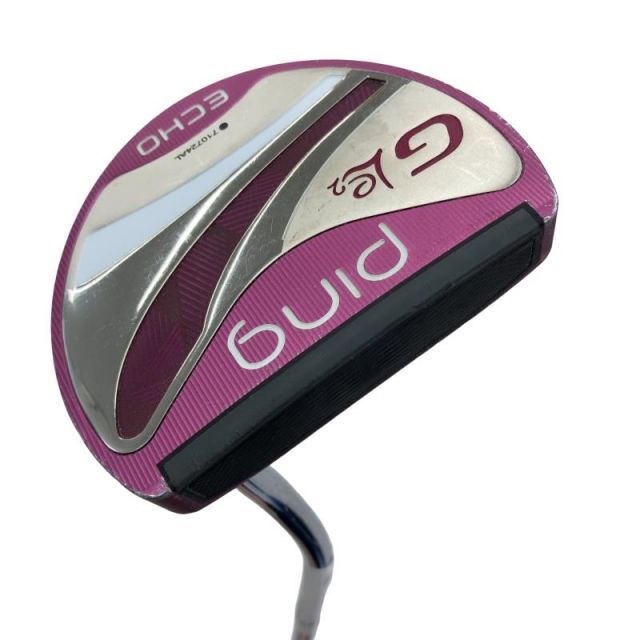 【中古】 ピン G Le2 ECHO 32インチ レディース パター PT スチール (フレックスその他) レディース 女性用 右利き 右用 Cランク ゴルフクラブ