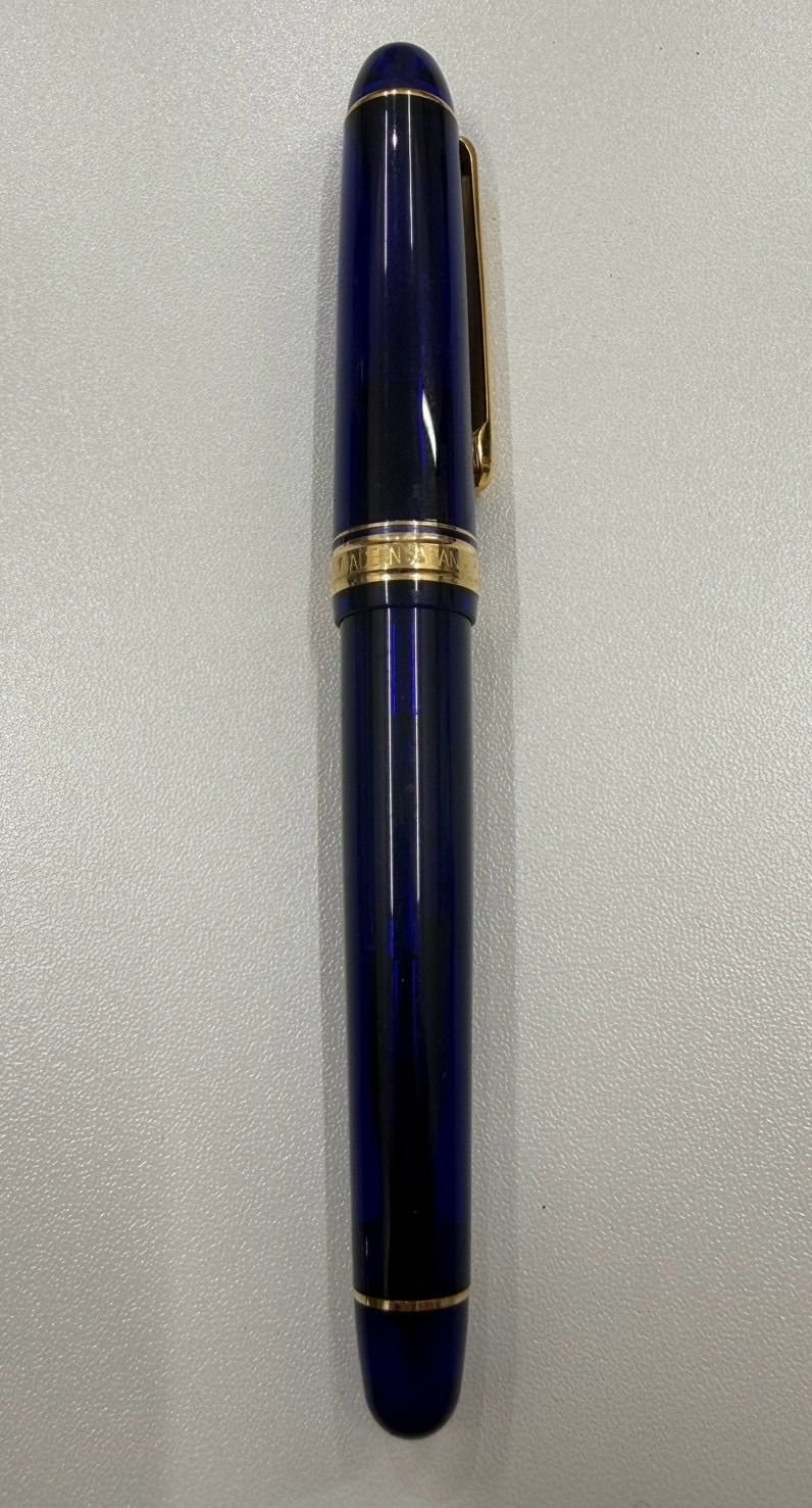 【中古品】 PLATINUMプラチナ センチュリー #3776 万年筆 ペン先14K 585 事務用品 文房具 筆記用具 ペン 現状品