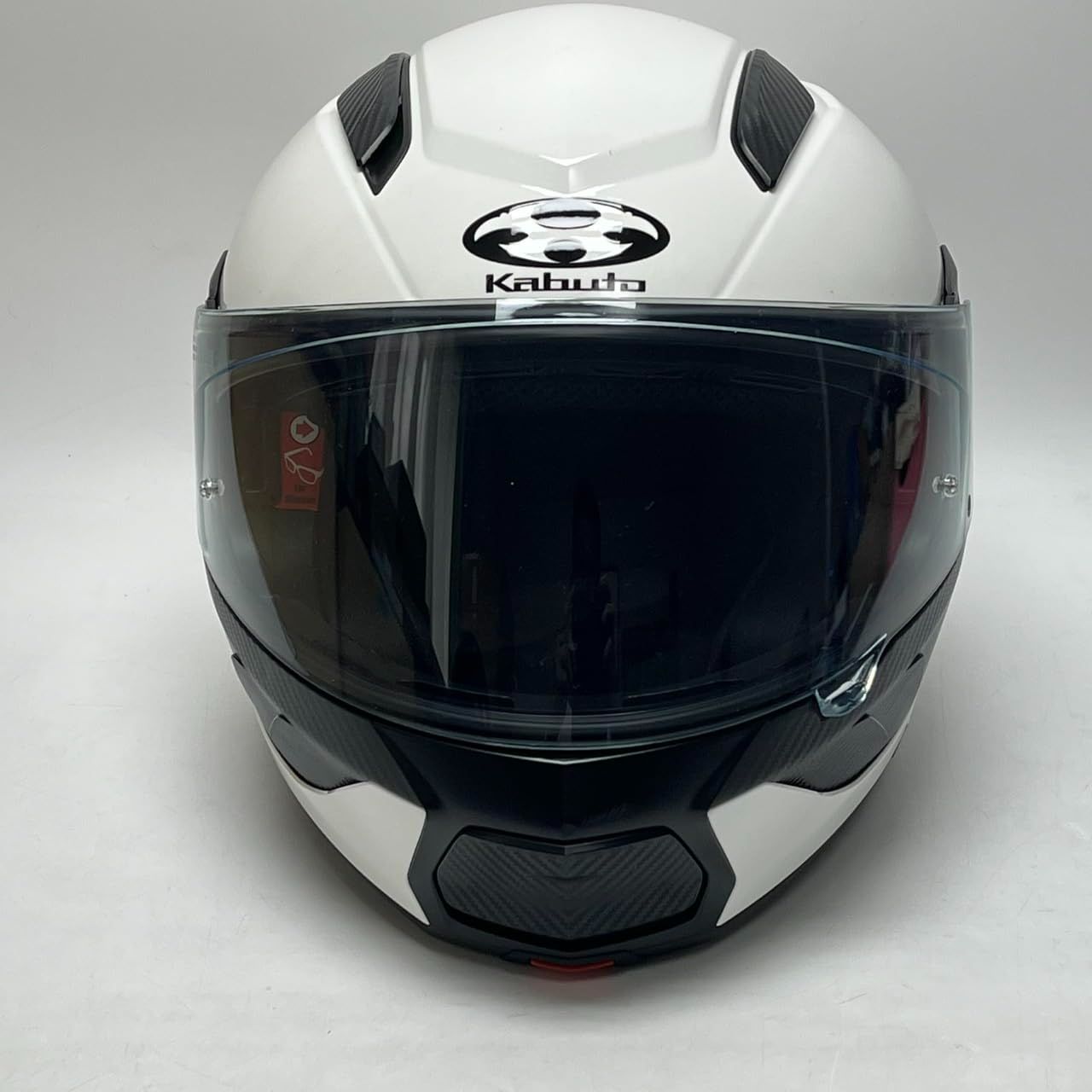 OGK KABUTO(オージーケーカブト) バイクヘルメット システム RYUKI ホワイトメタリック (サイズ:L)　No3444
