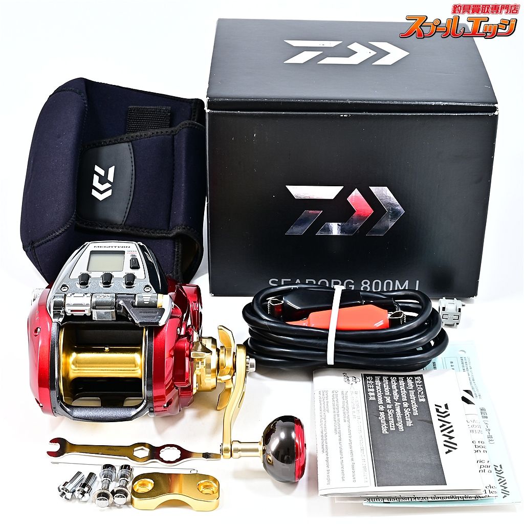 ★☆【ダイワ】 17シーボーグ 800MJ 使用距離32.6km 使用107時間 DAIWA SEABORG★☆m46430