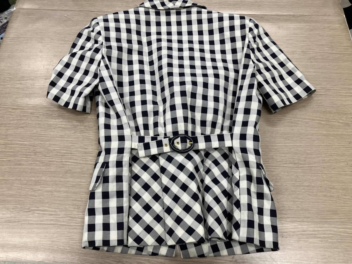 Christian DIOR セットアップ／チェック 衣料 サイズ9 - メルカリ