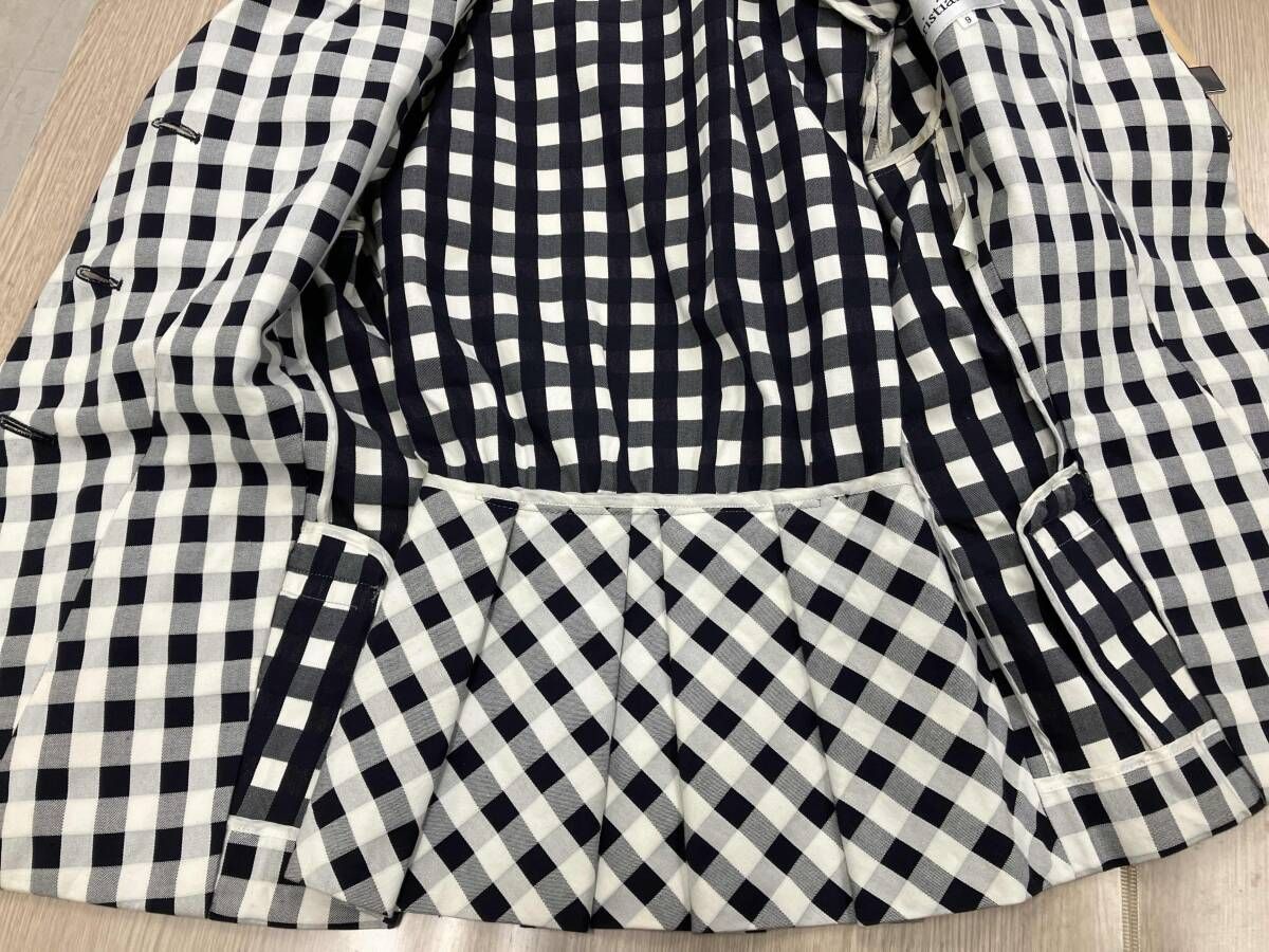Christian DIOR セットアップ／チェック 衣料 サイズ9 - メルカリ