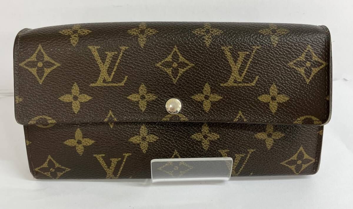 LOUIS VUITTON ルイヴィトン モノグラム M61734 ポルトフォイユサラ 二つ折り長財布